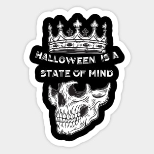 Halloween is a State of Mind Sticker